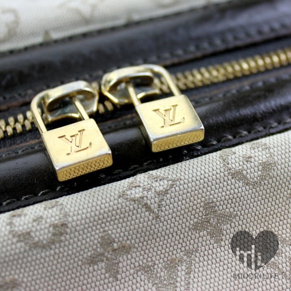 LOUIS VUITTON Vintage Monogram Mini Lin Canvas Josephine GM Shoulder Bag - Picture 10 of 16